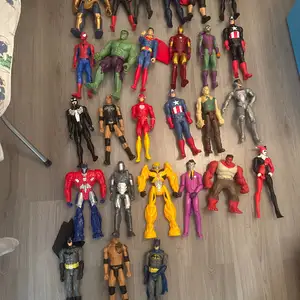 Large marvel, dc, wwe & transformers action figures bundle - 26 figures, Limassol — Parekklisia