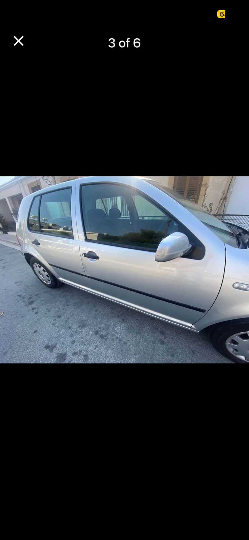2001 Volkswagen Golf 6,1L 2001 Cyprus