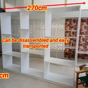 White display shelves bookcase, Larnaca — Larnaka - Skala