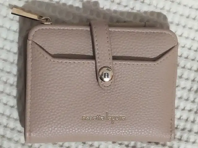 Pink Leather Wallet | γυναικείο ροζ πορτοφόλι, Limassol — Moni