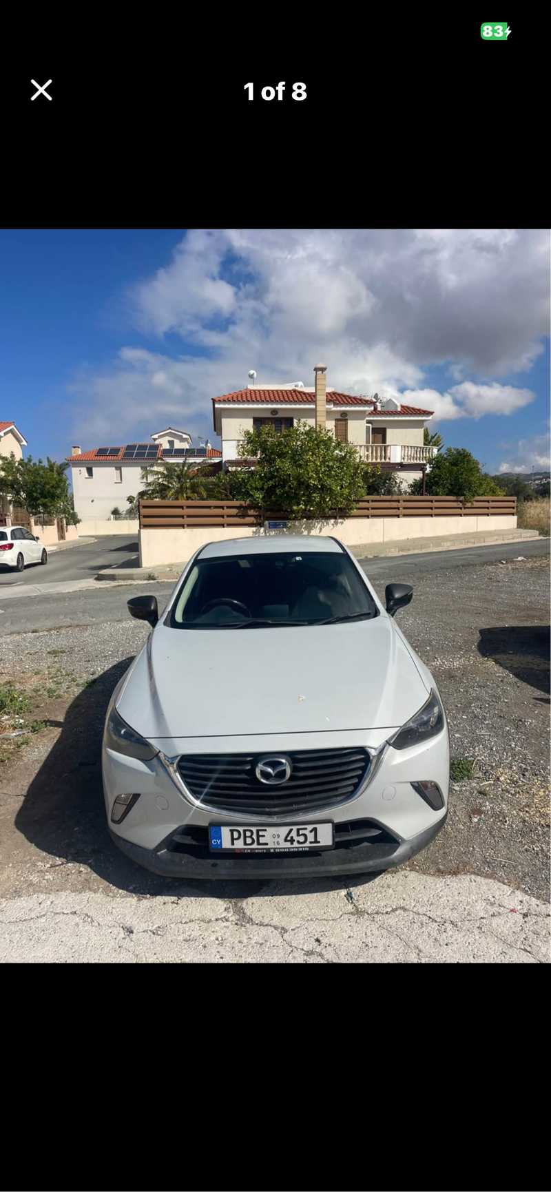 Mazda CX-3 1,6L 2016