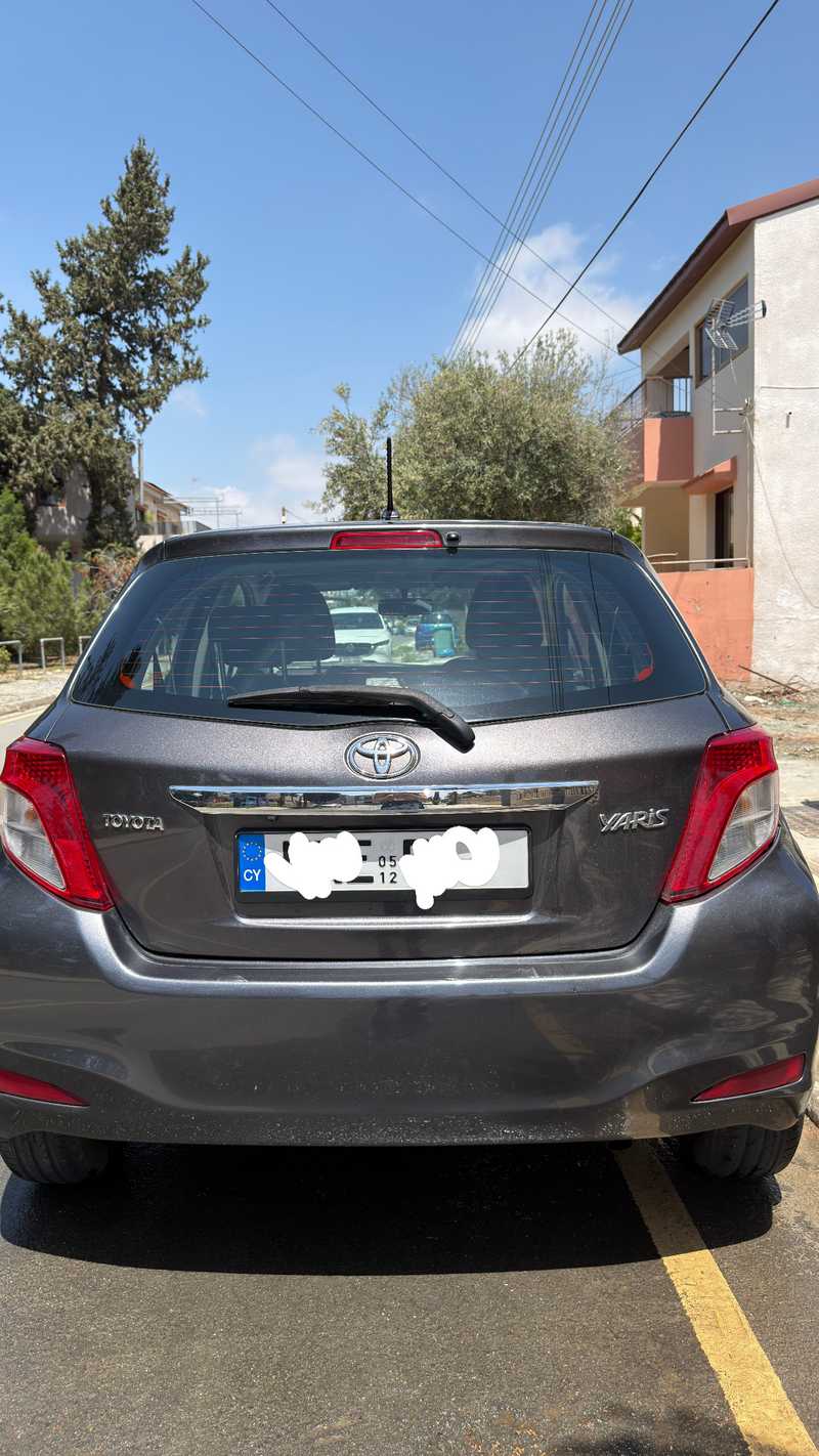 2012 Toyota Yaris 1,3L 2012 Cyprus