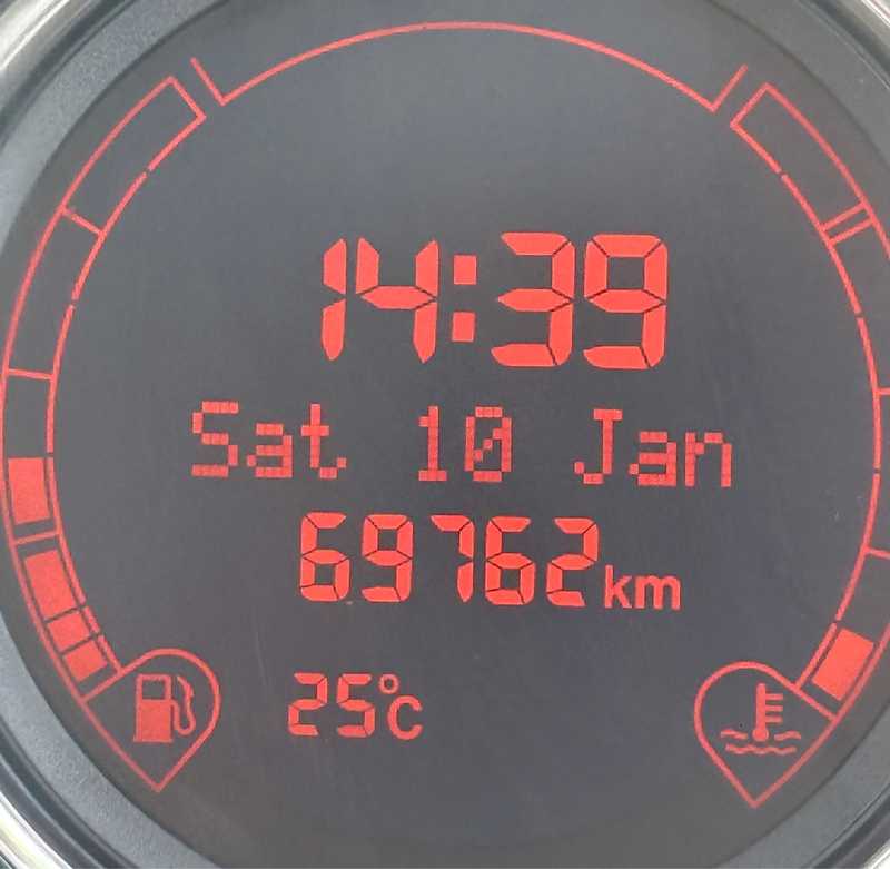 2010 Fiat 500 1,2L 2010 Cyprus