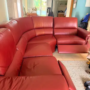 Leather corner sofa, Limassol — Pissouri