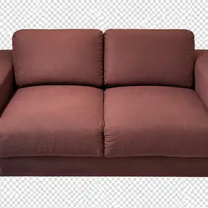 Sofa 2 seats dark brown, Limassol — Limassol - Agios Nicolaos