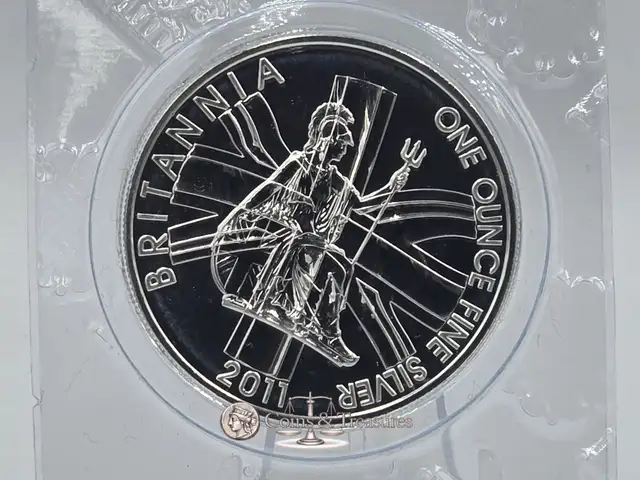 Britannia 1 oz 2011 queen elizabeth ii silver 999 bullion coin, Επαρχία Λευκωσίας — Λατσιά - Άγιος Γεώργιος