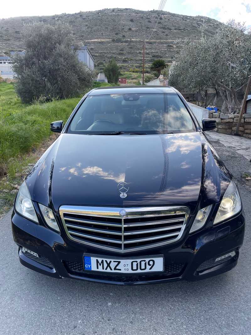 2010 Mercedes-Benz E-Class 2,2L 2010 Cyprus