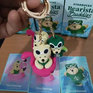 Barista buddies starbucks keychains, summer series, Επαρχία Λεμεσού — Γερμασόγεια