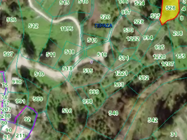 Agricultural Field 307 m², Επαρχία Λεμεσού — Γεράσα