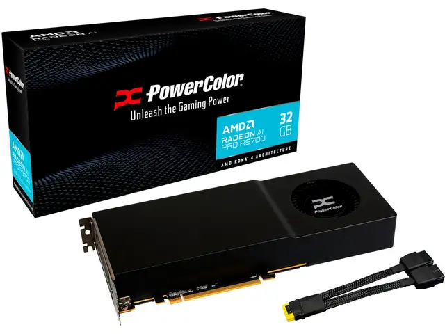 Powercolor radeon ai pro r9700 32gb black, Limassol — Limassol Marina