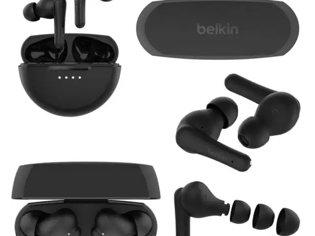 Earphone belkin soundform rhythm wireless black, Limassol — Agios Athanasios