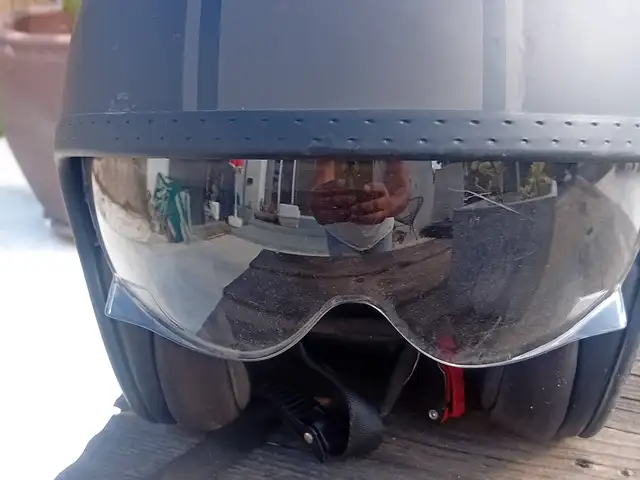 Motorbike helmet, Larnaca — Maroni
