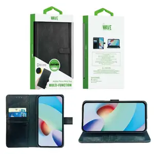 Flip case samsung a54 a546 wave leather black, Επαρχία Λεμεσού — Λεμεσός - Άγιος Νικόλαος