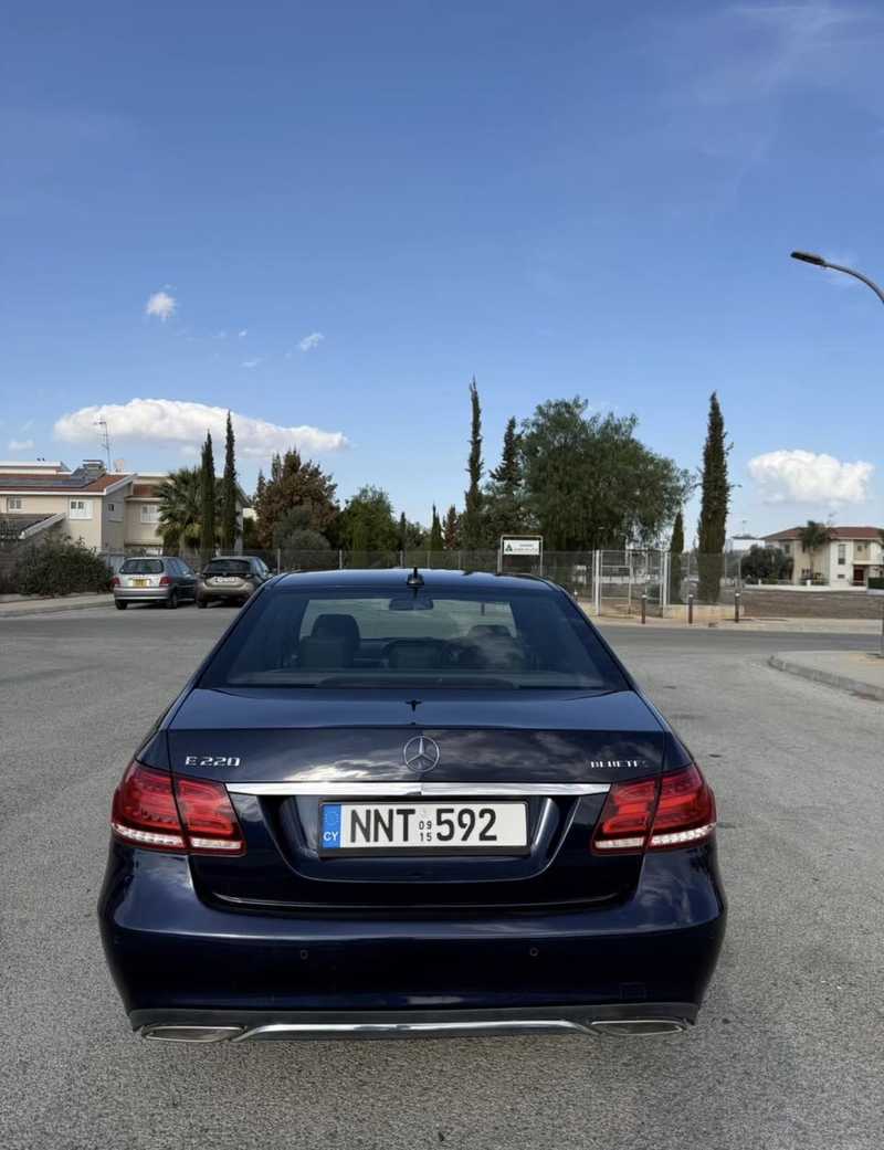 2015 Mercedes-Benz E-Class 2,2L 2015 Cyprus