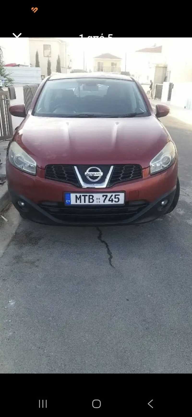 2010 Nissan Qashqai 2,0L 2010 Cyprus