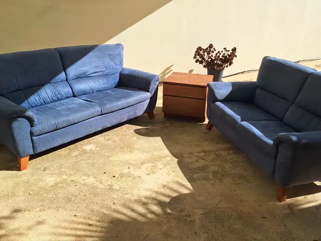 Three and two seater sofas with two drawer cabinet, Paphos — Pegeia