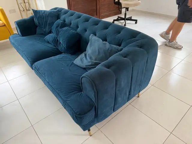 Three armcairs, one sofa, one coffee table and one dining set, Larnaca — Livadia Larnakas