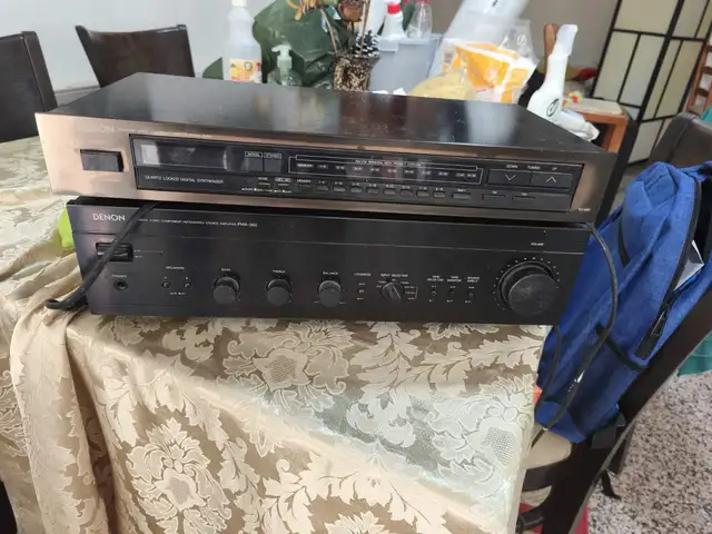 Denon hi-fi vintage set pma-360 amplifier & tu-260 tuner - made in japan, Επαρχία Λεμεσού — Λεμεσός - Απόστολος Ανδρέας