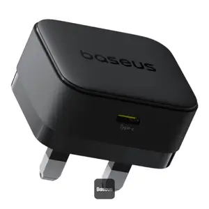 Baseus charger wall 20w usb-c palm series uk black, Limassol — Agios Athanasios