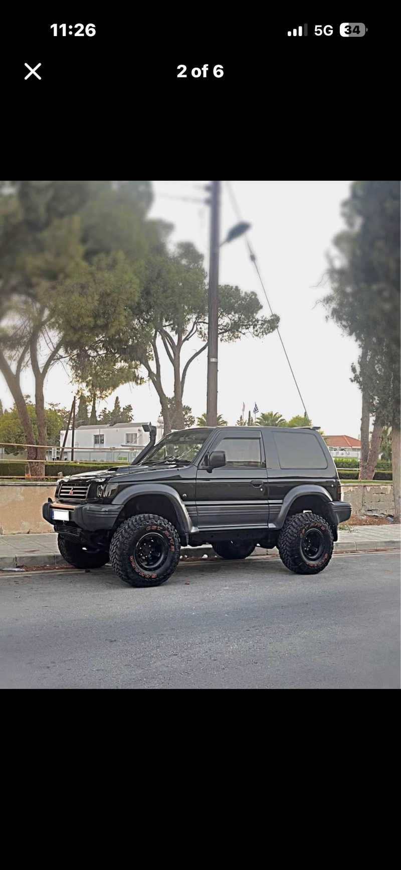 1996 Mitsubishi Pajero 2,8L 1996 Cyprus