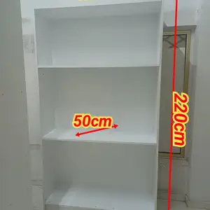 White Display Shelves Bookcase, Larnaca — Larnaka - Skala