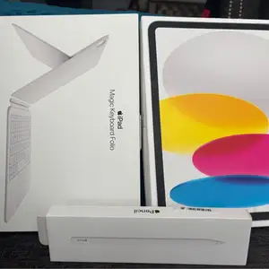 Ipad 11 a16 256gb + magic keyboard folio +apple pencil, Επαρχία Πάφου — Πέγεια
