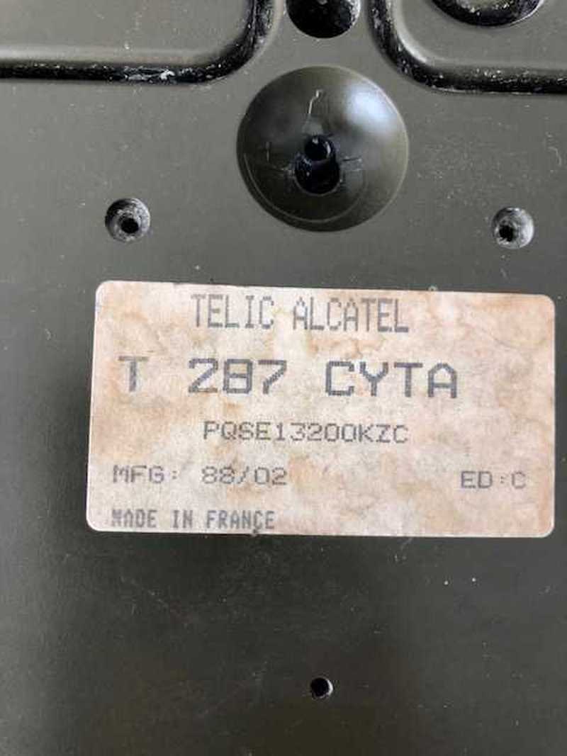 Téléphone Fixe Telic Alcatel Modèle 289 – Occasion Fonctionnel, Look Rétro