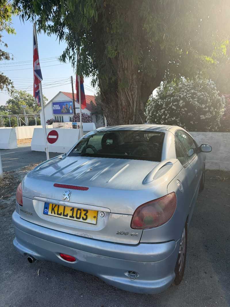 2005 Peugeot 206 1,6L 2005 Cyprus