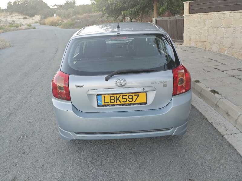 2006 Toyota Corolla 1,6L 2006 Cyprus