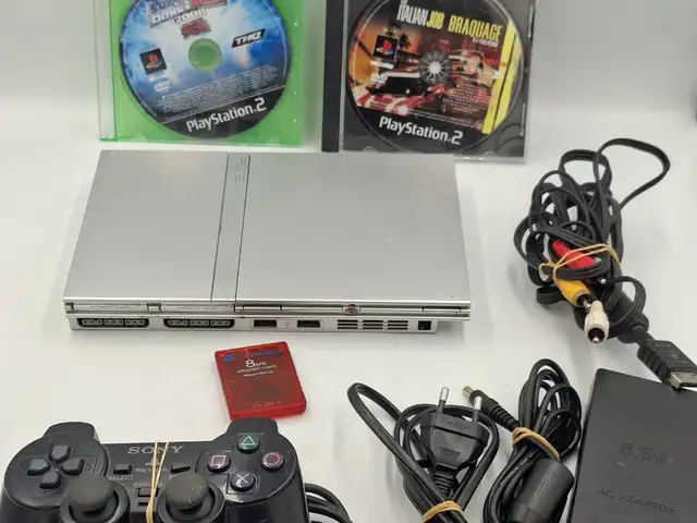 PLAYSTATION 2 SLIM SILVER BUNDLE, Επαρχία Λεμεσού — Λεμεσός - Πέτρου και Παύλου