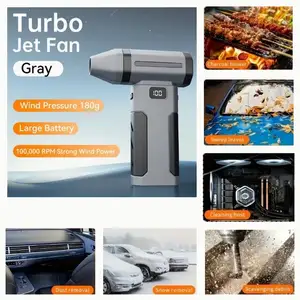 Φορητός ανεμιστήρας & φυσητήρας 100,000 rpm - 2-in-1 turbo jet fan & duster -new, Επαρχία Λευκωσίας — Στρόβολος - Ακρόπολη