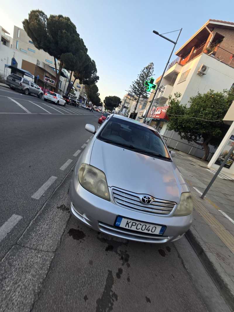 2004 Toyota Corolla 1,6L 2004 Cyprus