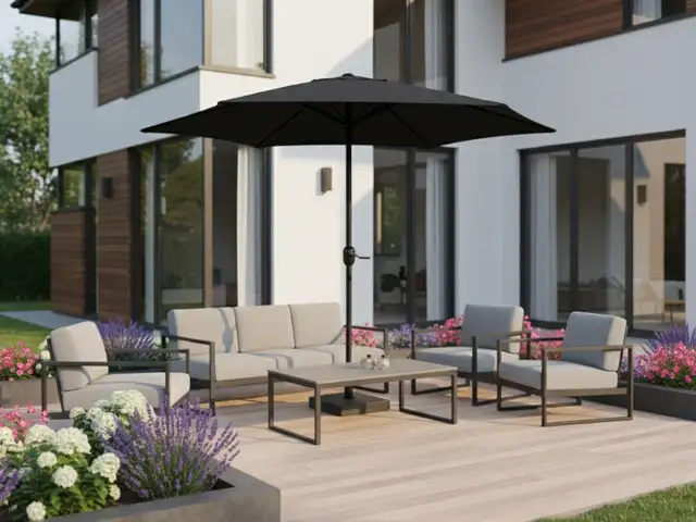 Garden umbrella set, Limassol — Limassol - Agia Zoni