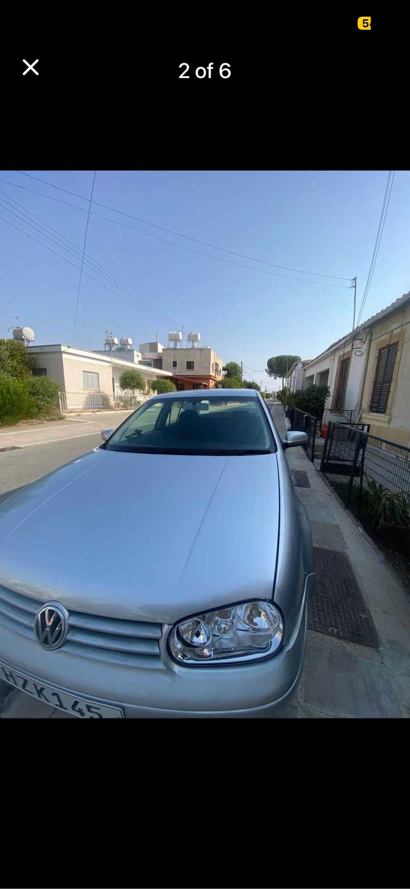 2001 Volkswagen Golf 6,1L 2001 Cyprus