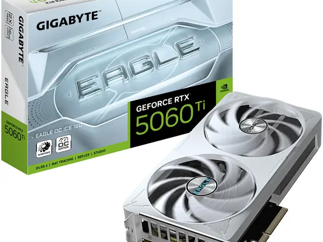 Gigabyte geforce rtx 5060 ti eagle oc ice 16g dlss 5 3x displayport 1x hdmi 21, Επαρχία Λεμεσού — Μαρίνα Λεμεσού