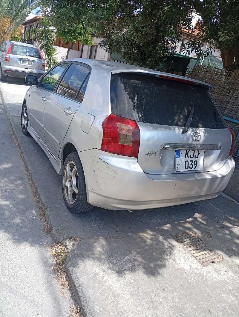 Toyota Allex 1,5L 2004