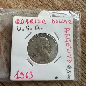1963 washington quarter usa 0.90 silver, Nicosia — Astromeritis