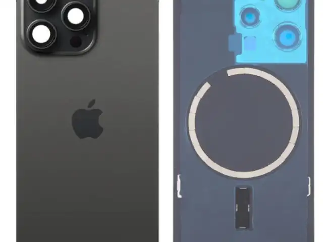 Back battery cover lens magsafe apple iphone 15 pro max black oem, Επαρχία Λεμεσού — Άγιος Αθανάσιος