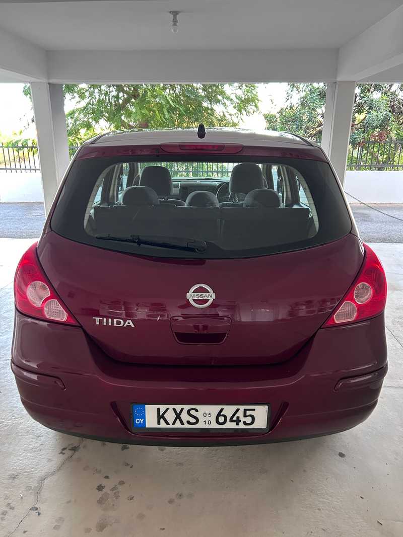 2010 Nissan Tiida 1,5L 2010 Cyprus