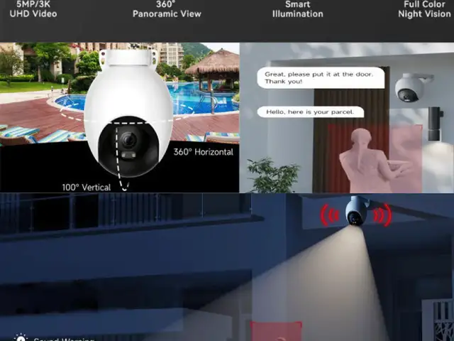 Security camera xiaomi imilab ec6 wi-fi 3k white, Επαρχία Λεμεσού — Άγιος Αθανάσιος