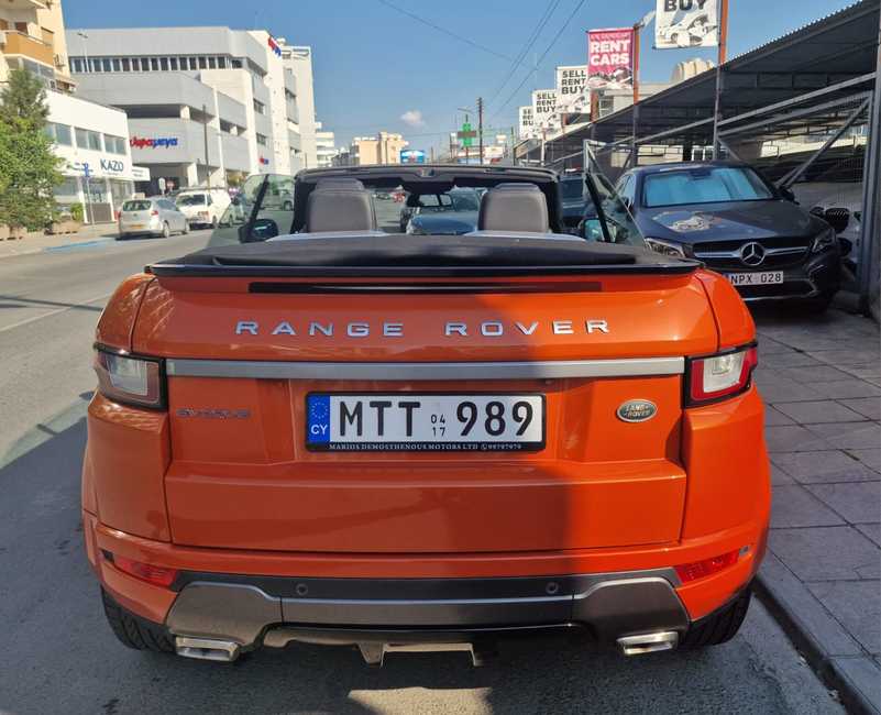 2017 Land Rover Range Rover Evoque 2,0L 2017 Cyprus