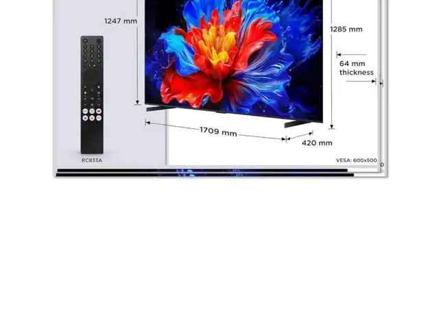 TCL 98P8K 98 QLED 4K 5-Year Transferable Warranty - NEW, Nicosia — Latsia - Agios Georgios