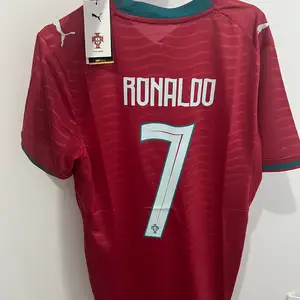 Portugal ronaldo 7 jersey, red, pro player version, Επαρχία Λευκωσίας — 'Έγκωμη