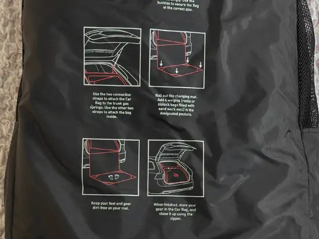 Mystic car bag for kite gear, Limassol — Germasogeia Tourist Area