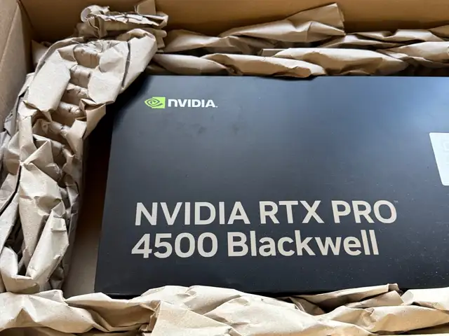 Nvidia rtx pro 4500 blackwell with 32gb of gddr7 vram, Nicosia — Egkomi - Makedonitissa