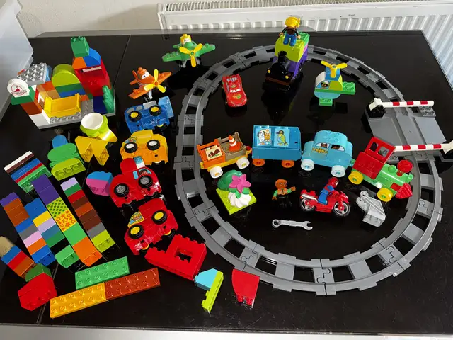 Lego duplo bundle with electric train, Nicosia — Strovolos - Acropolis