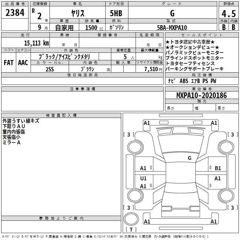 2020 Toyota Yaris 1,5L 2020 Cyprus