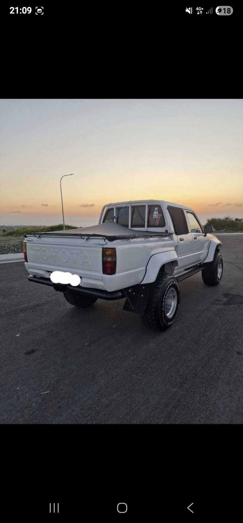 1986 Toyota Hilux 2,5L 1986 Cyprus