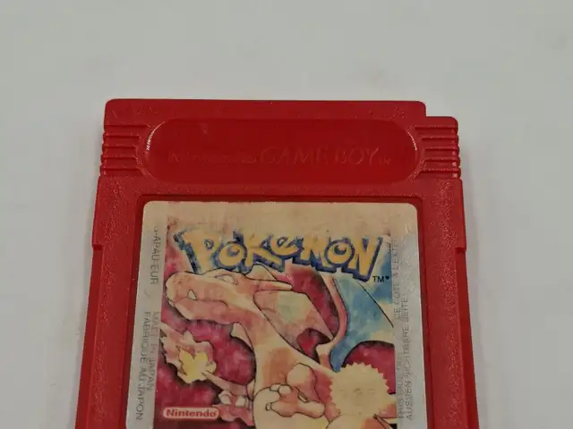 NINTENDO GAME BOY POKÉMON classic Pokémon Red Game Boy cartridge, Limassol — Limassol - Petrou Kai Pavlou