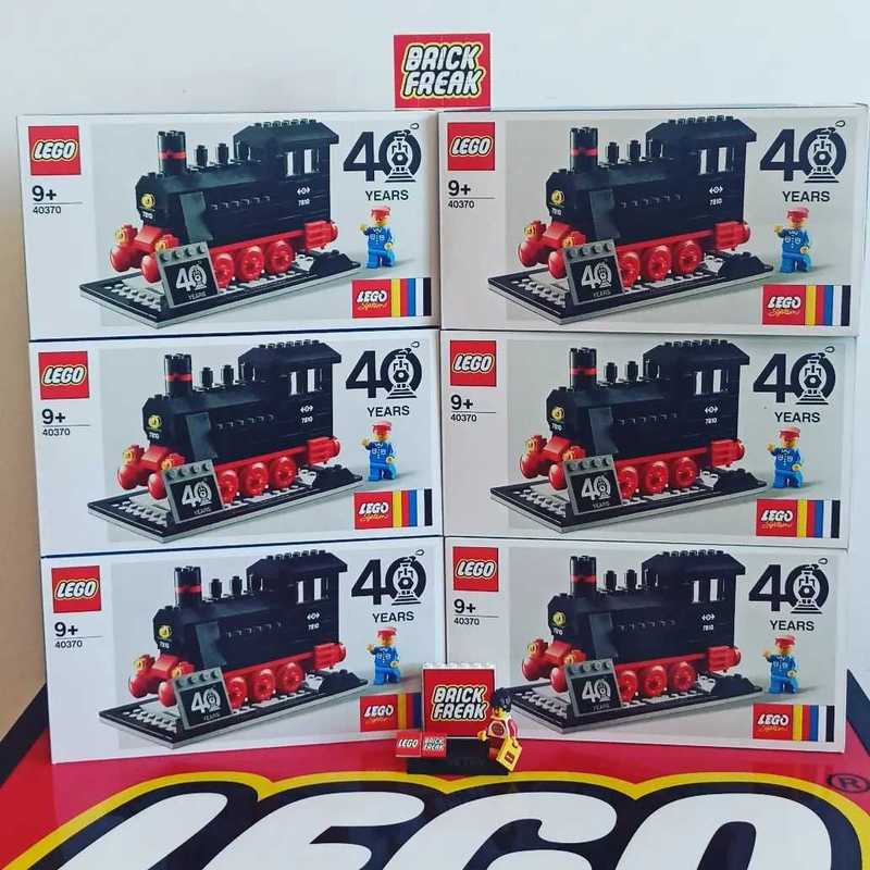 Trains 40th Anniversary Set 40 Years Of Lego Trains 40 Years Lego